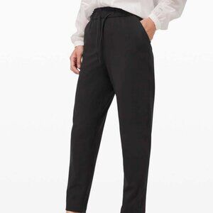 GUC Lululemon Keep Moving Pant 7/8 High-Rise - Black - Size 14